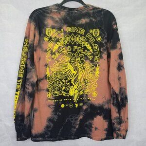 2019 Twenty One Pilots Bandito Tour Long Sleeve Tee Men's M Sahlo Folina Tye Dye